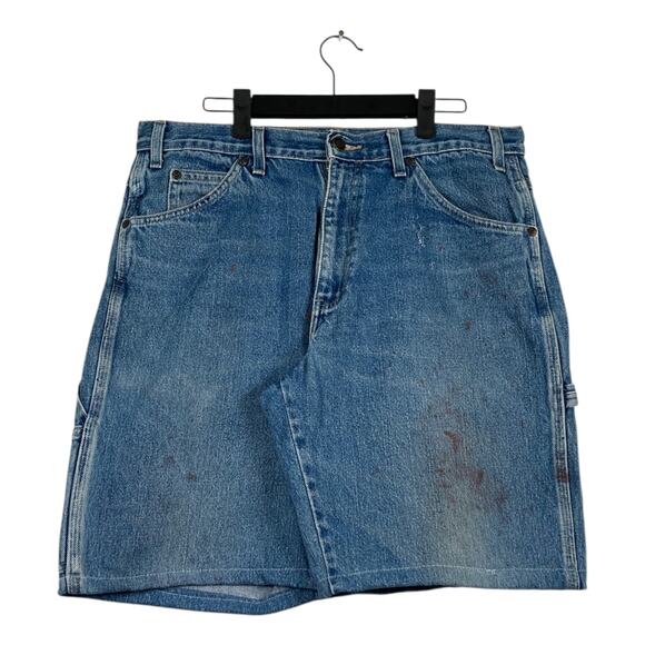 Vintage Dickies Relaxed Fit Denim Shorts 34 - Picture 1 of 7